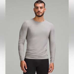 SENSEKNIT RUNNING LONG SLEEVE LULULEMON GULL GREY